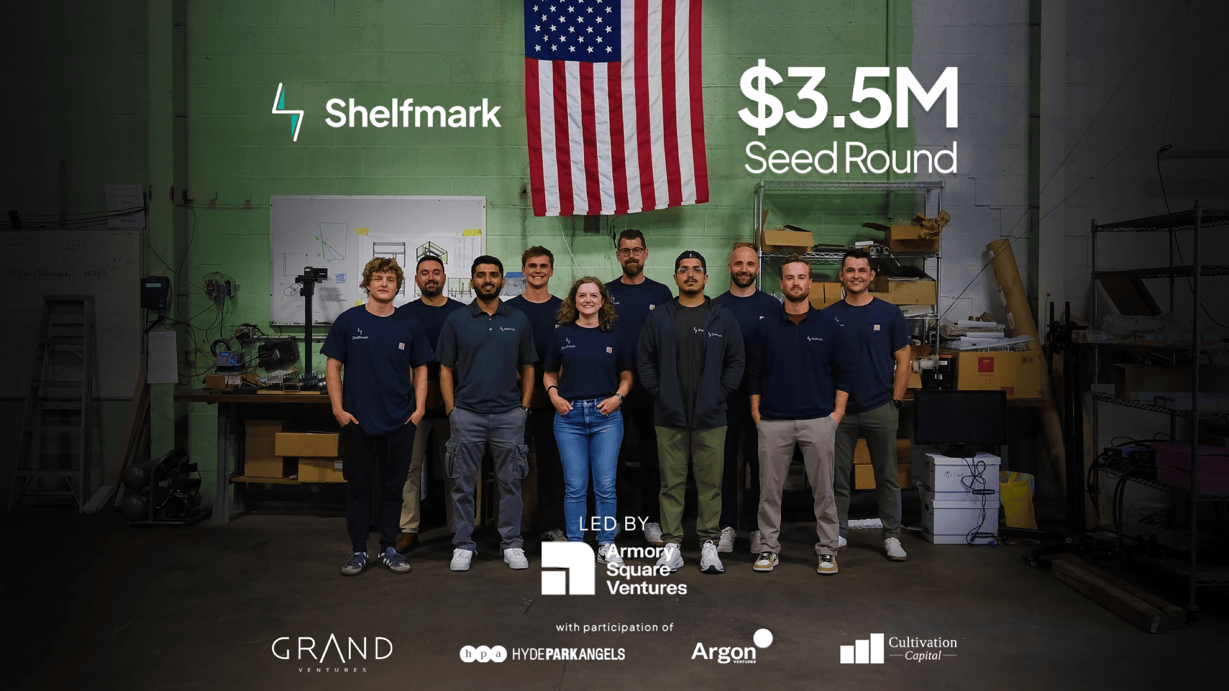 Shelfmark: $3.5 million seed round announcement